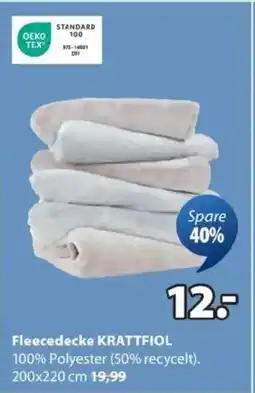 JYSK Fleecedecke Angebot