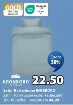 JYSK Satin-Bettwäsche Angebot