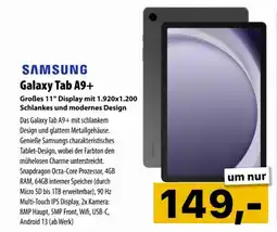 Cosmos Galaxy Tab A9+ Angebot