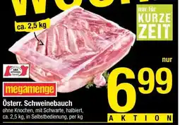 Maximarkt Österr. Schweinebauch Angebot
