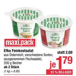 Maximarkt Efko Feinkostsalat Angebot