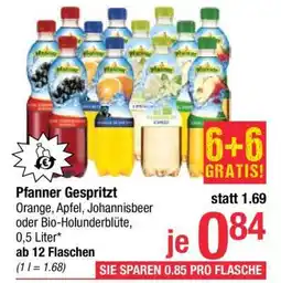 Maximarkt Pfanner Gespritzt Angebot