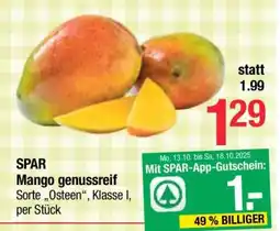 Maximarkt SPAR Mango genussreif Angebot