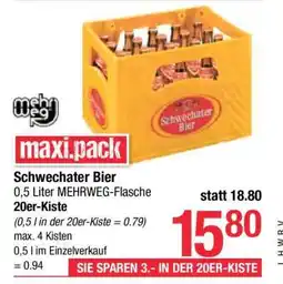 Maximarkt Schwechater Bier Angebot