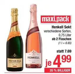 Maximarkt Henkell Sekt Angebot
