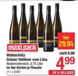Maximarkt Waldschütz Grüner Veltliner vom Löss Angebot
