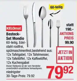 Maximarkt Besteck-Set Mondio Angebot