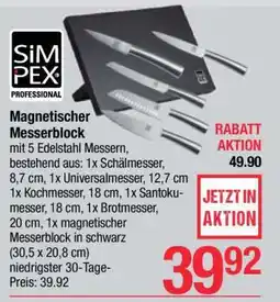 Maximarkt Magnetischer Messerblock Angebot