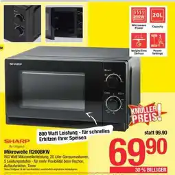 Maximarkt Mikrowelle R200BKW Angebot