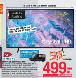 Maximarkt LED TV UE 55CU7090 UHD Angebot