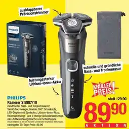 Maximarkt PHILIPS Rasierer S 5887/10 Angebot