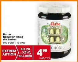 Billa Darbo Naturrein Honig div. Sorten Angebot