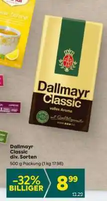 Billa Dallmayr Classic div. Sorten Angebot