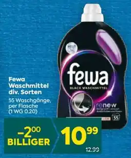 Billa Fewa Waschmittel div. Sorten Angebot