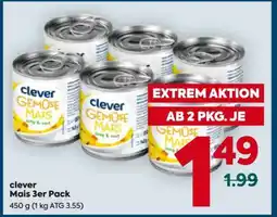 Billa clever Mais 3er Pack Angebot