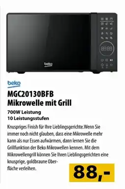 Cosmos Mikrowelle mit Grill Angebot