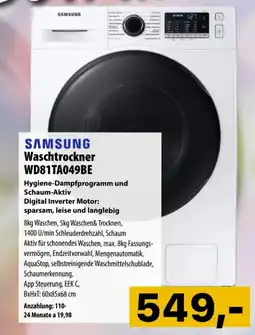 Cosmos Waschtrockner Angebot
