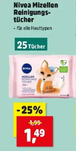 Thomas Philipps Nivea Mizellen Reinigungs- tücher Angebot