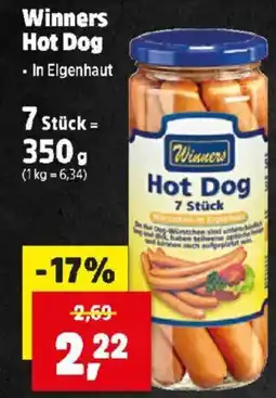 Thomas Philipps Winners Hot Dog Angebot