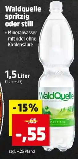 Thomas Philipps Waldquelle spritzig oder still Angebot