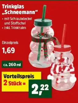 Thomas Philipps Trinkglas Schneemann Angebot