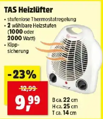 Thomas Philipps TAS Heizlüfter Angebot