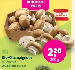 Denn's Biomarkt Bio-Champignons Angebot