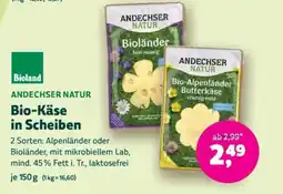 Denn's Biomarkt Bio-Käse in Scheiben Angebot