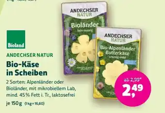 Denn's Biomarkt Bio-Käse in Scheiben Angebot