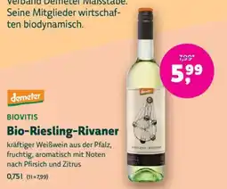 Denn's Biomarkt Bio-Riesling-Rivaner Angebot
