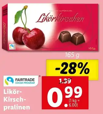 Lidl Likör Kirsch Pralinen Angebot