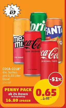 PENNY COCA-COLA Angebot