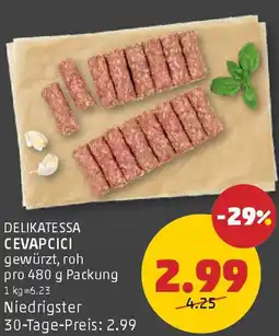 PENNY Delikatessa cevapcici Angebot