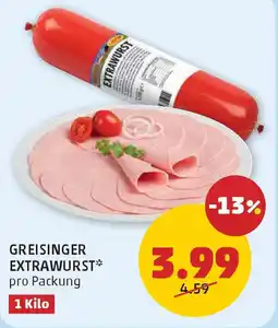 PENNY Greisinger extrawurst Angebot
