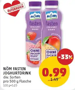PENNY Nöm fasten joghurtdrink Angebot