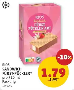 PENNY Rios sandwich fürst pückler art Angebot