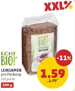 PENNY Echt big! leinsamen Angebot