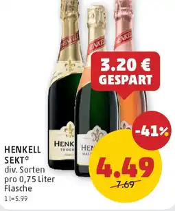 PENNY Henkell sekt Angebot