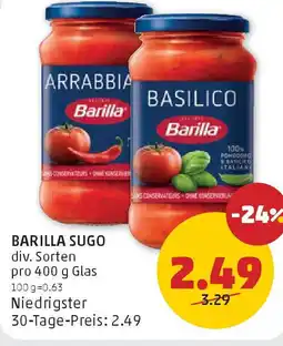 PENNY BASILICO Barilla Angebot