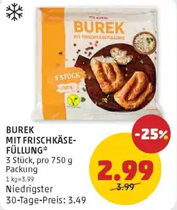PENNY Burek mit frischkäse- füllung Angebot