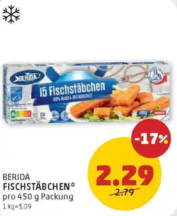 PENNY Berida fischstäbchen Angebot