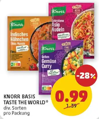PENNY Knorr basis taste the world Angebot