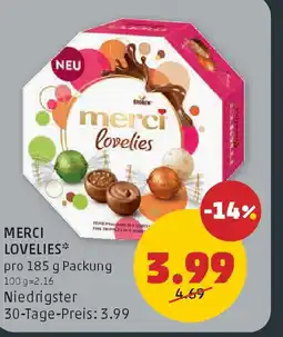 PENNY Merci lovelies Angebot