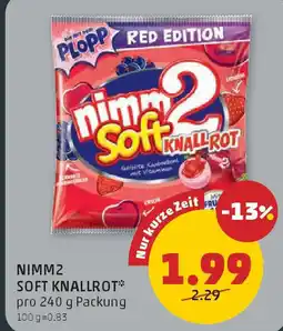 PENNY Nimm2 soft knallrot Angebot
