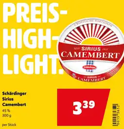 Eurogast Grissemann Schärdinger sirius camembert Angebot