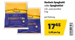 Eurogast Grissemann Recheis spaghetti oder spaghettini Angebot