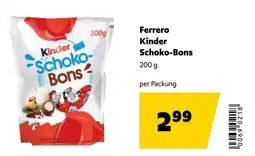 Eurogast Grissemann Ferrero kinder schoko-bons Angebot