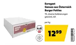Eurogast Grissemann Eurogast genuss aus österreich burger patties Angebot
