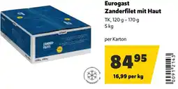 Eurogast Grissemann Eurogast zanderfilet mit haut Angebot