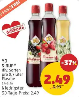 PENNY YO SIRUP Angebot